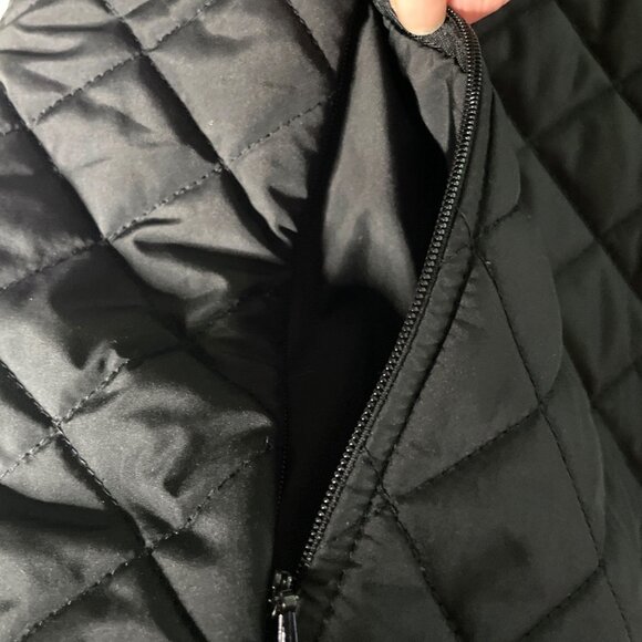 Cutter & Buck Quilted Black Jacket Women's Sz XL Full-Zip Lightweight Outerwear - Picture 4 of 9